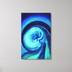 Impressão Em Tela Georgia O'Keeffe - Azul I