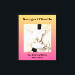 Impressão Em Tela Georgia O'Keeffe: Caveira de Vaca e Rosa de Calico<br><div class="desc">Georgia O'Keeffe traz o deserto à vida com esta imagem do sudoeste dos Estados Unidos chamada "Cow Skull e Calico Rosa. Okeefe é uma famosa artista americana que focou a maior parte de sua trabalho de arte no sudoeste americano. Você pode comprar a tela de desenho "Cow Skulls and Calico...</div>
