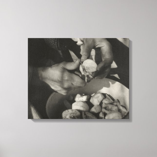 Impressão Em Tela Georgia O'keeffe Hands (ca.1920-1922) (Frente)