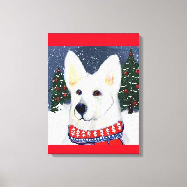 Impressão Em Tela German shepherd (Frente)