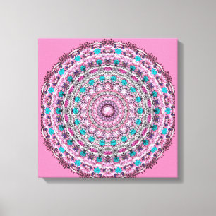 Impressão Em Tela Gifts ROSA PINK