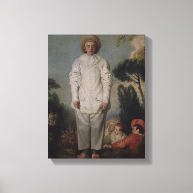 Impressão Em Tela Gilles, c.1718-19 (Frente)