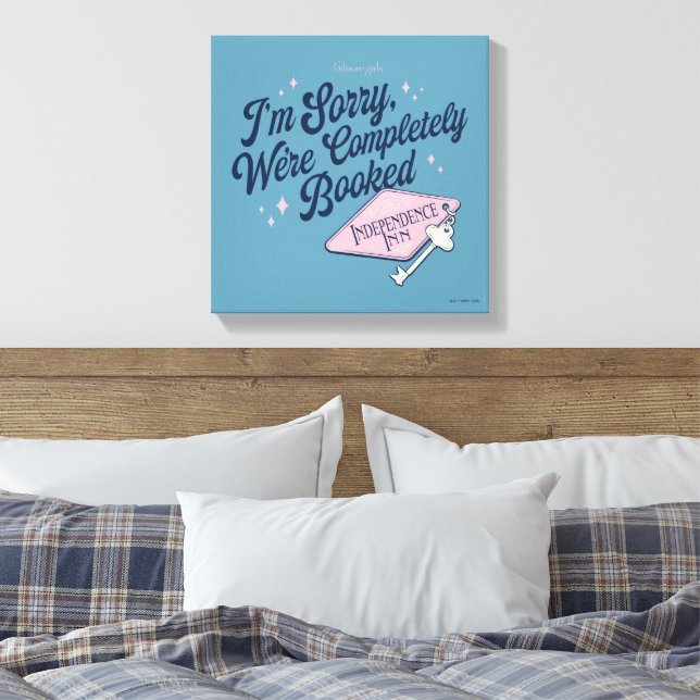 Impressão Em Tela Gilmore Girls Completely Booked Design (Insitu(Quarto))