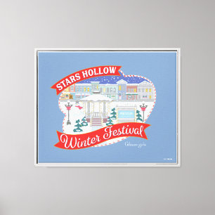Impressão Em Tela Gilmore Girls Festival de inverno Stars Hollow