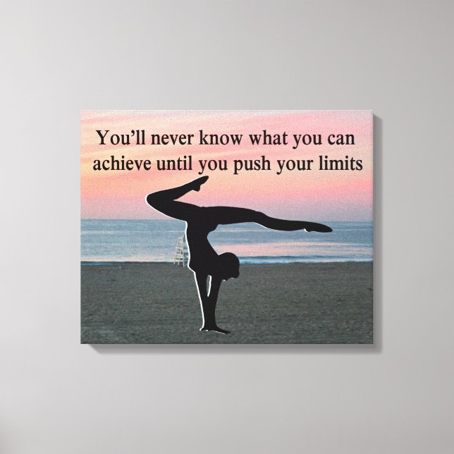 IMPRESSÃO EM TELA GINÁSTICA É MINHA VIDA (Frente)