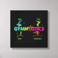 Ginástica Feminina Barras Trave Salto Solo