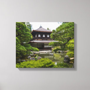 Impressão Em Tela Ginkaku-ji (Pavillion de prata), Kyoto