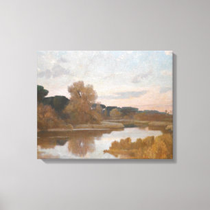 Impressão Em Tela Giovanni Costa.- Castel Fusano