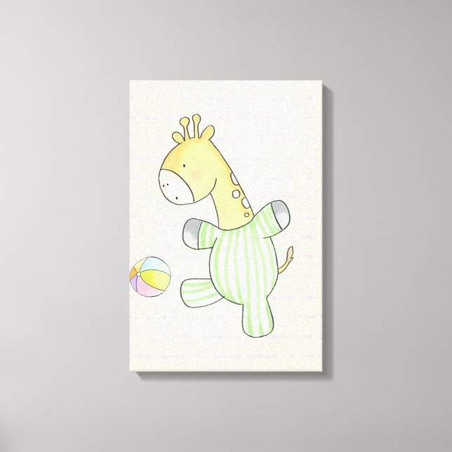 Impressão Em Tela Girafa Custa (Frente)