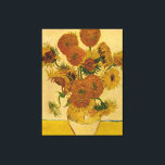 Impressão Em Tela Girassóis de Vincent van Gogh, 1878<br><div class="desc">Um trabalho de arte clássico que passou para o dominio público e faz presentes maravilhosos e outros produtos. Van Gogh pintado pode ainda ter vidas de girassóis, e é um de seus motivos mais populares. Vincent van Gogh (1853-1890) foi provavelmente o mais famoso pintor Poste-impressionista. Nunca desfrutando de um nível...</div>