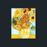 Impressão Em Tela Girassóis - Vincent Willem van Gogh<br><div class="desc">Girassóis - Vincent Willem van Gogh</div>