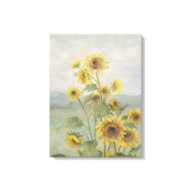 Girassol moderno Aquarela e imagem personalizada