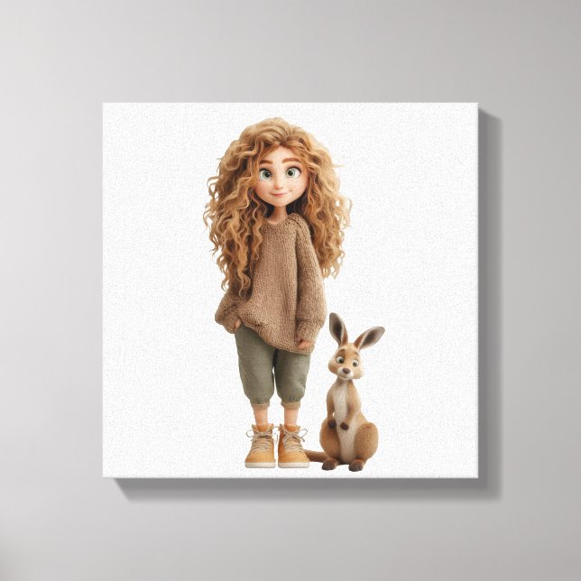 Impressão Em Tela Girlstyle (Frente)