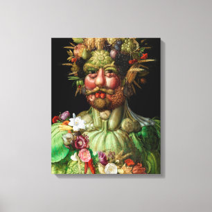 Impressão Em Tela Giuseppe Arcimboldo - Vertumno