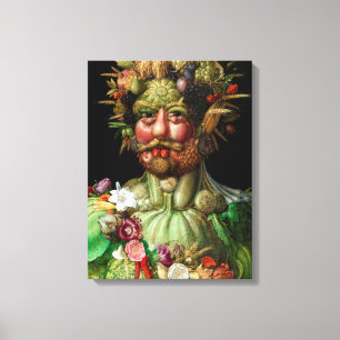 Impressão Em Tela Giuseppe Arcimboldo - Vertumnus
