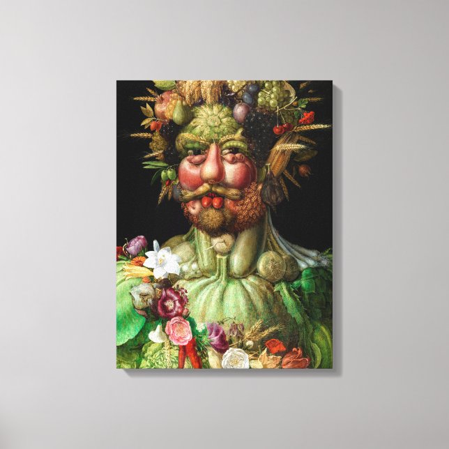 Impressão Em Tela Giuseppe Arcimboldo - Vertumnus (Frente)