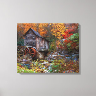 Impressão Em Tela Glade Creek Grist Mill