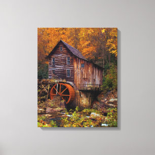 Impressão Em Tela Glade Creek Grist Mill