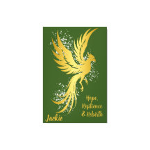Glam Dourado Phoenix Silver Glitter Monograma Verd