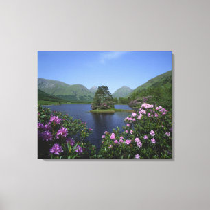 Impressão Em Tela Glen Etive, Highlands, Escócia