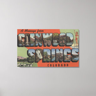 Impressão Em Tela Glenwood Springs, Colorado - grandes cenas 2 da