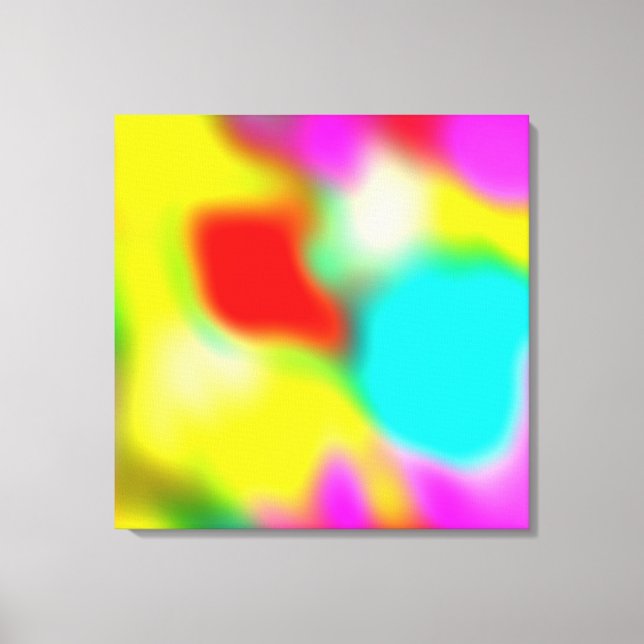 Impressão Em Tela Glossy Acrylic Painting  (Frente)