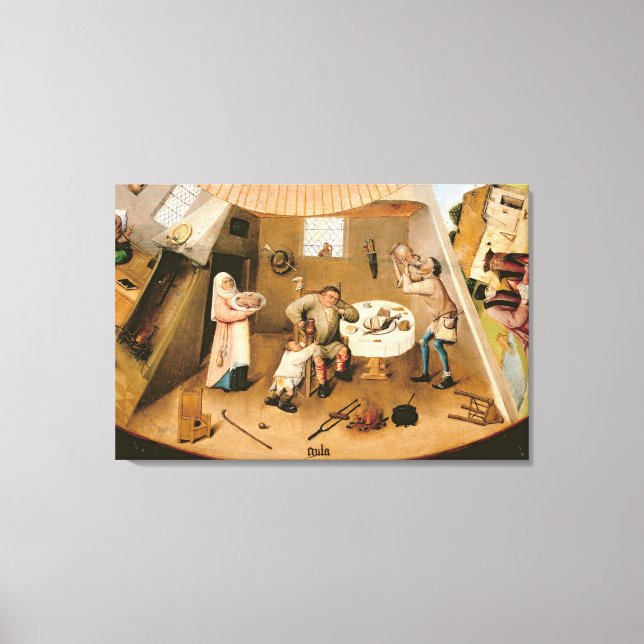 Impressão Em Tela Gluttony (Frente)