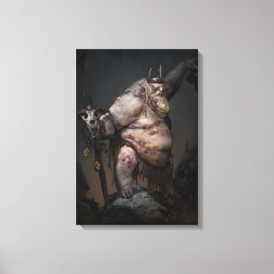 Impressão Em Tela Goblin King Concept