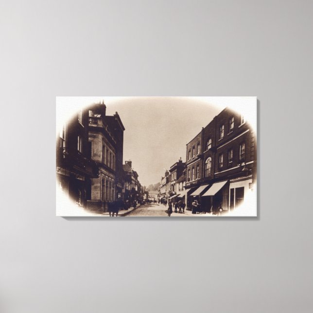 Impressão Em Tela Godalming High Street, Surrey, 1900 (Frente)