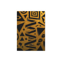 Golden Geometry: A Modern Glow