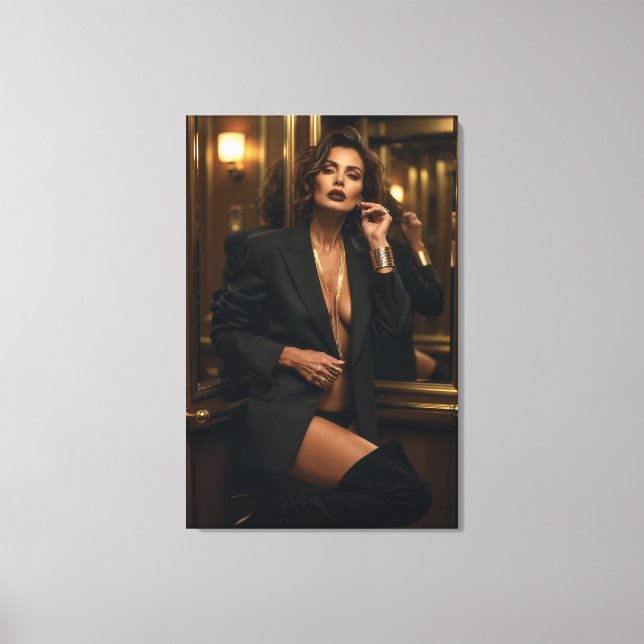 Impressão Em Tela Golden Hour Authority (Frente)