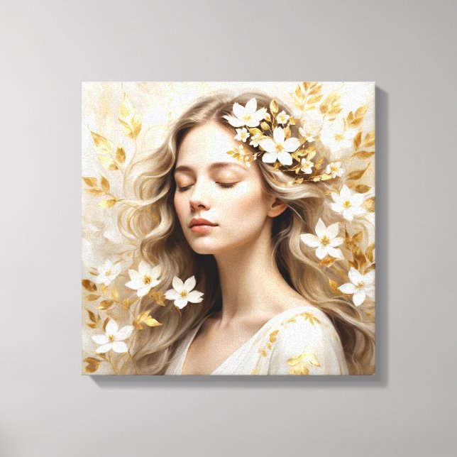 Impressão Em Tela Golden Slumber (Frente)