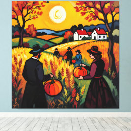 Impressão Em Tela   Goldene Herbsternte – Reichtum der Natur