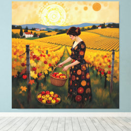 Impressão Em Tela   Goldene Herbsternte – Reichtum der Natur