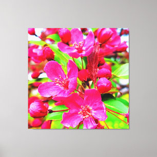 Impressão Em Tela Gorgeous Red Barron Crabapple Foto