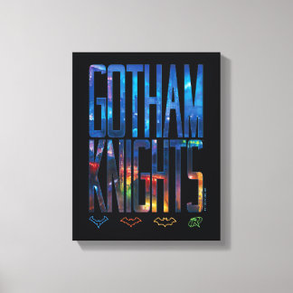 Impressão Em Tela Gotham Knights City Lettering