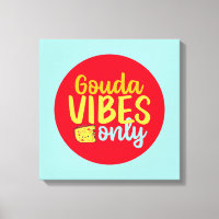 Gouda Engraçado Apenas Arte Retrocolorida
