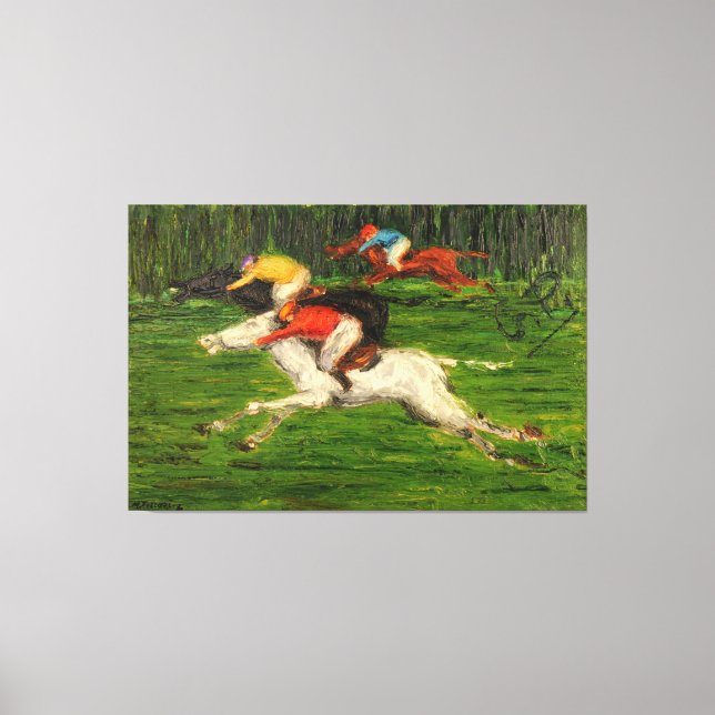 Impressão Em Tela GP di galoppo de 60" x 40" (Frente)