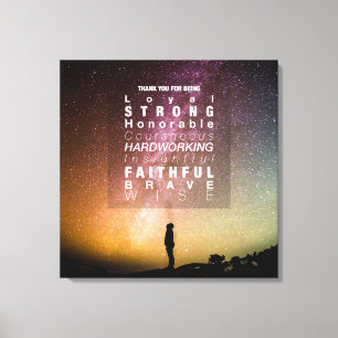 Impressão Em Tela Gráfico Celestial nº 2 (24x24)