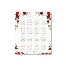 Gráfico de Assentos de Casamento Floral Rosa Borgo