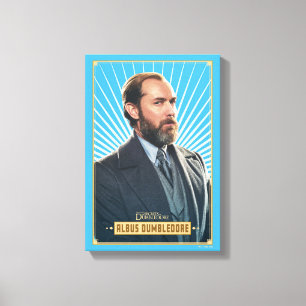 Impressão Em Tela Gráfico de Caracteres Albus Dumbledore
