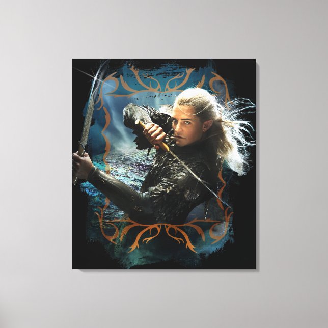 Impressão Em Tela Gráfico LEGOLAS GREENLEAF™ (Frente)