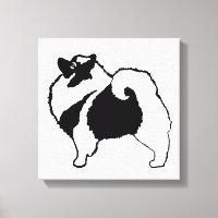 Gráficos Keeshond - Arte de Cachorro Original