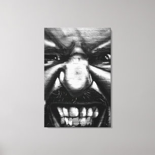 Impressão Em Tela Grafite 2 24x36 (60x90cm) waccn