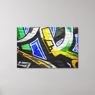 Impressão Em Tela Grafite 6 36x24 (90x60cm) waccn