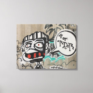 Impressão Em Tela Grafites avariados