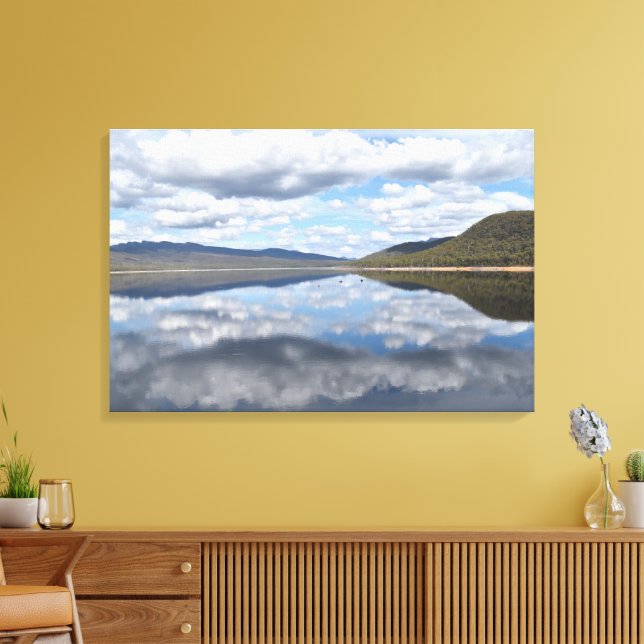 Impressão Em Tela Grampians Refletidos (Insitu(Sala de estar))