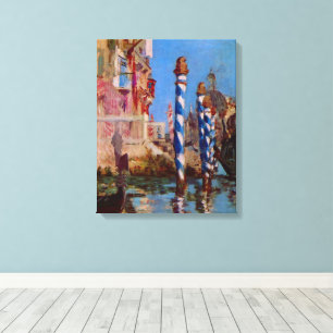 Impressão Em Tela Grand Canal de Veneza por Edouard Manet