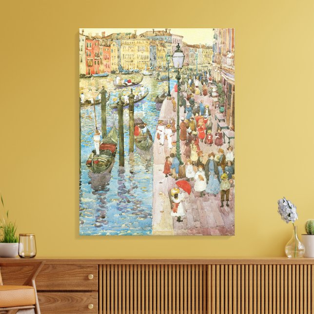 Impressão Em Tela Grand Canal, Veneza por Maurice Prendergast (Insitu(Sala de estar))