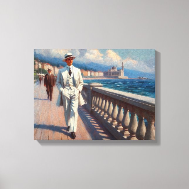 Impressão Em Tela Grand Tour (Frente)